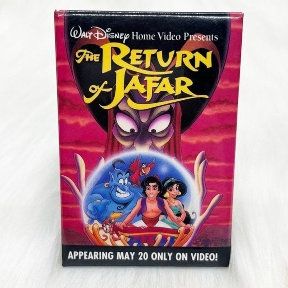 🔮 5/$25 Vintage 90s Disney Aladdin The Return of Jafar Pin